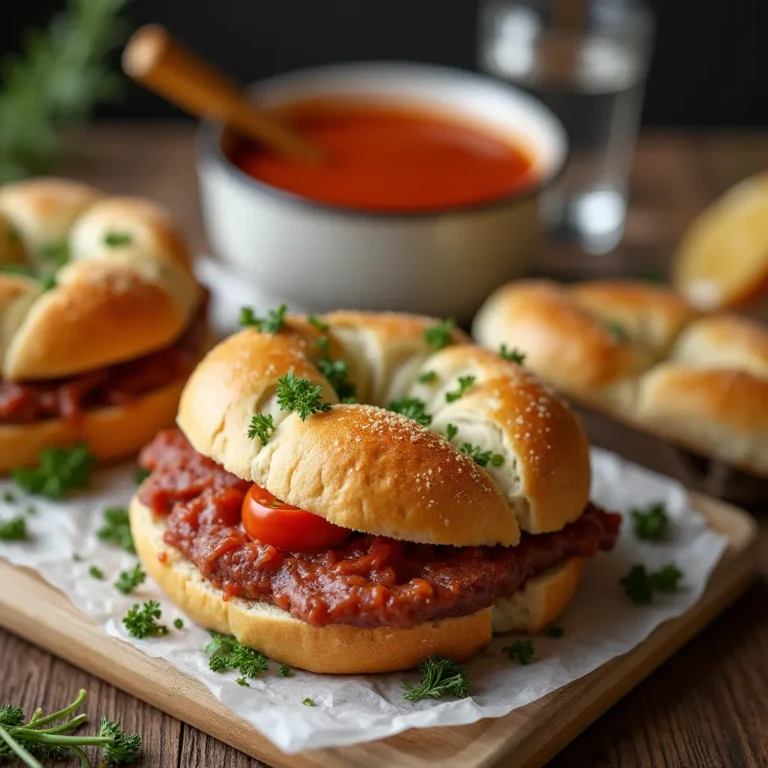 Hackfleischbrötchen