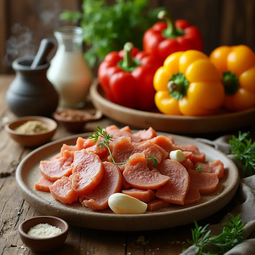 Gyrossuppe Zutaten