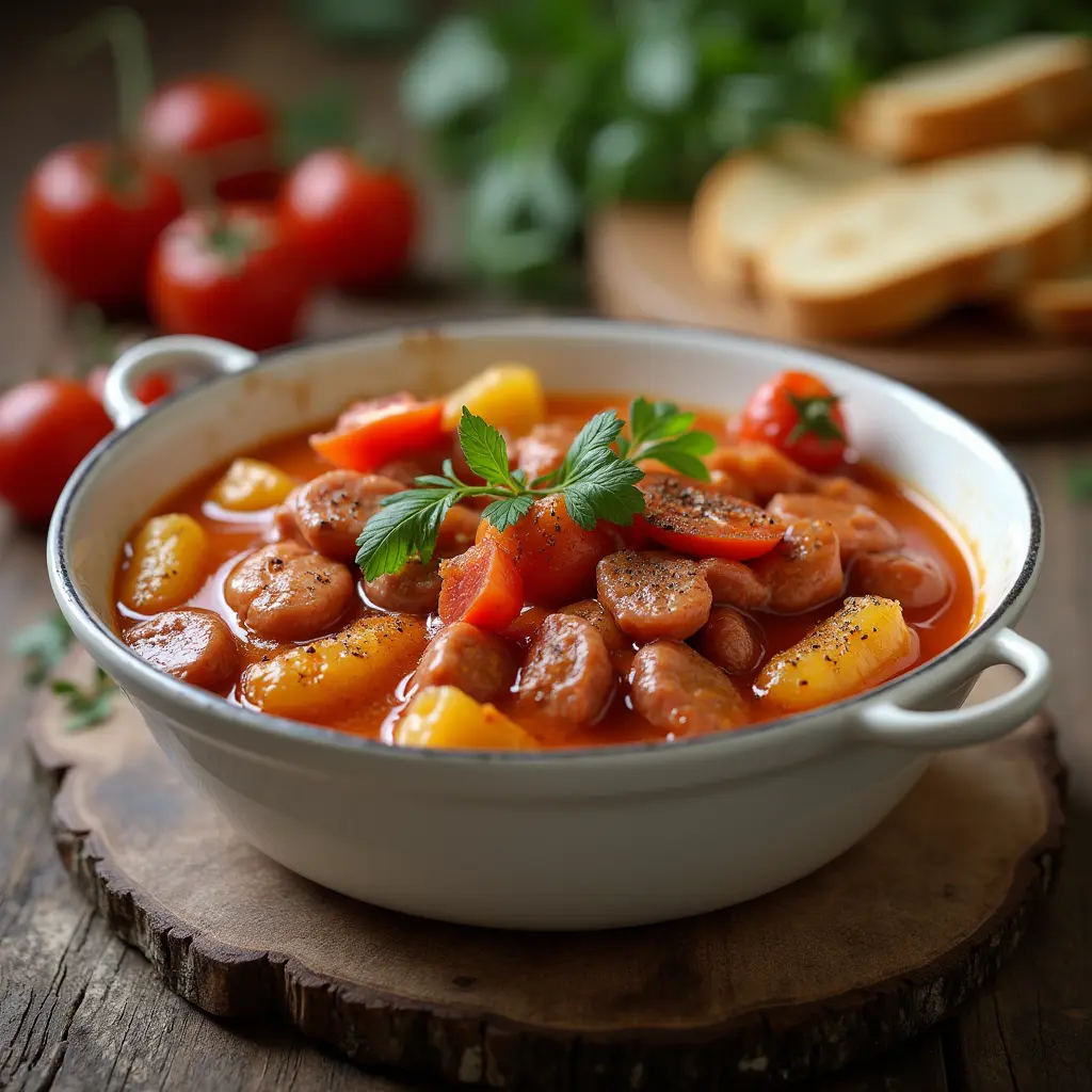 Würstchengulasch Rezept