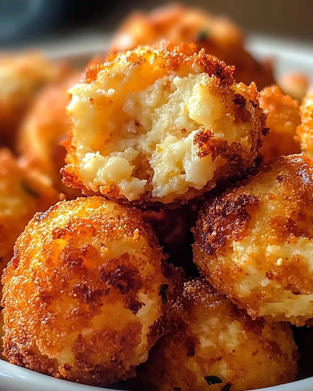 Blumenkohl-Mozzarella-Bällchen