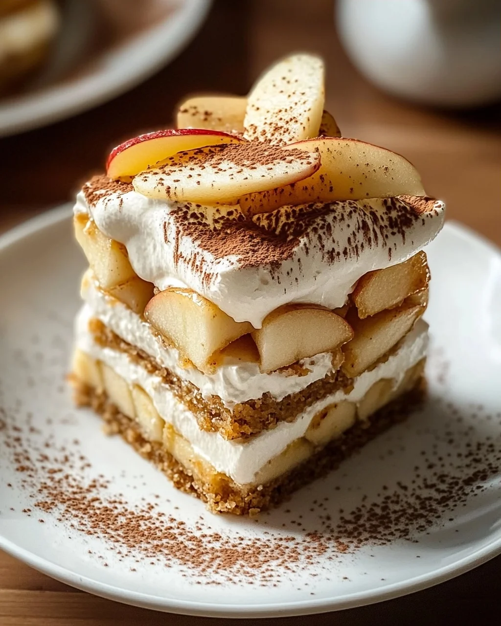 Bratapfel Tiramisu Im Glas
