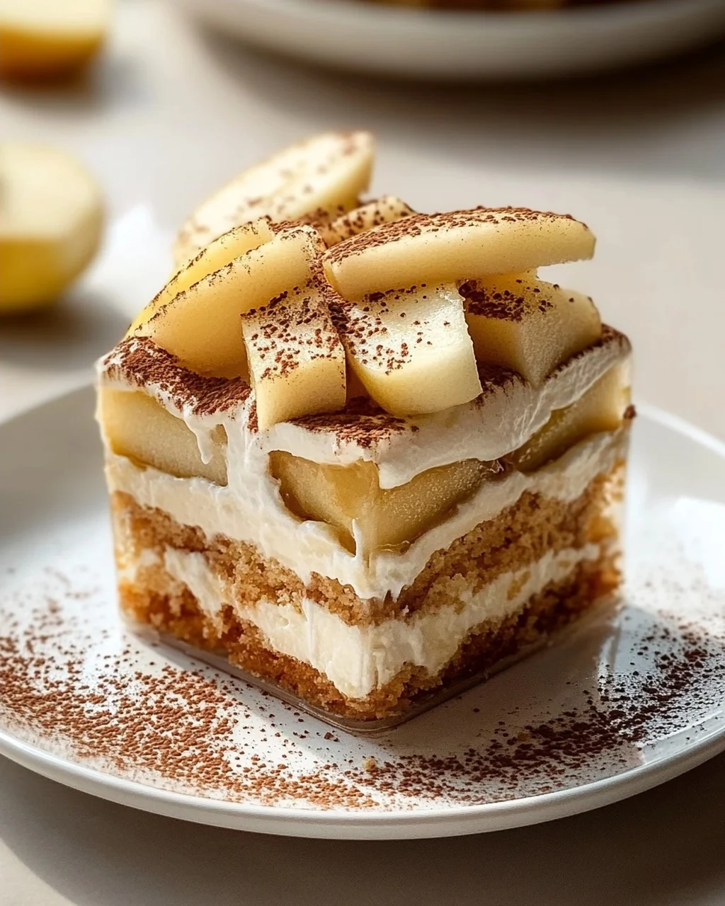 Bratapfel Tiramisu Im Glas