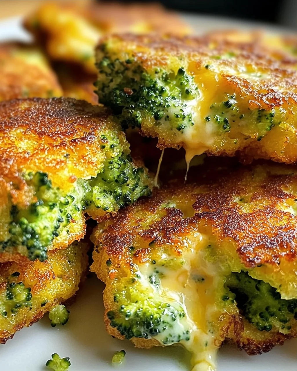 Brokkoli-Käse-Puffer