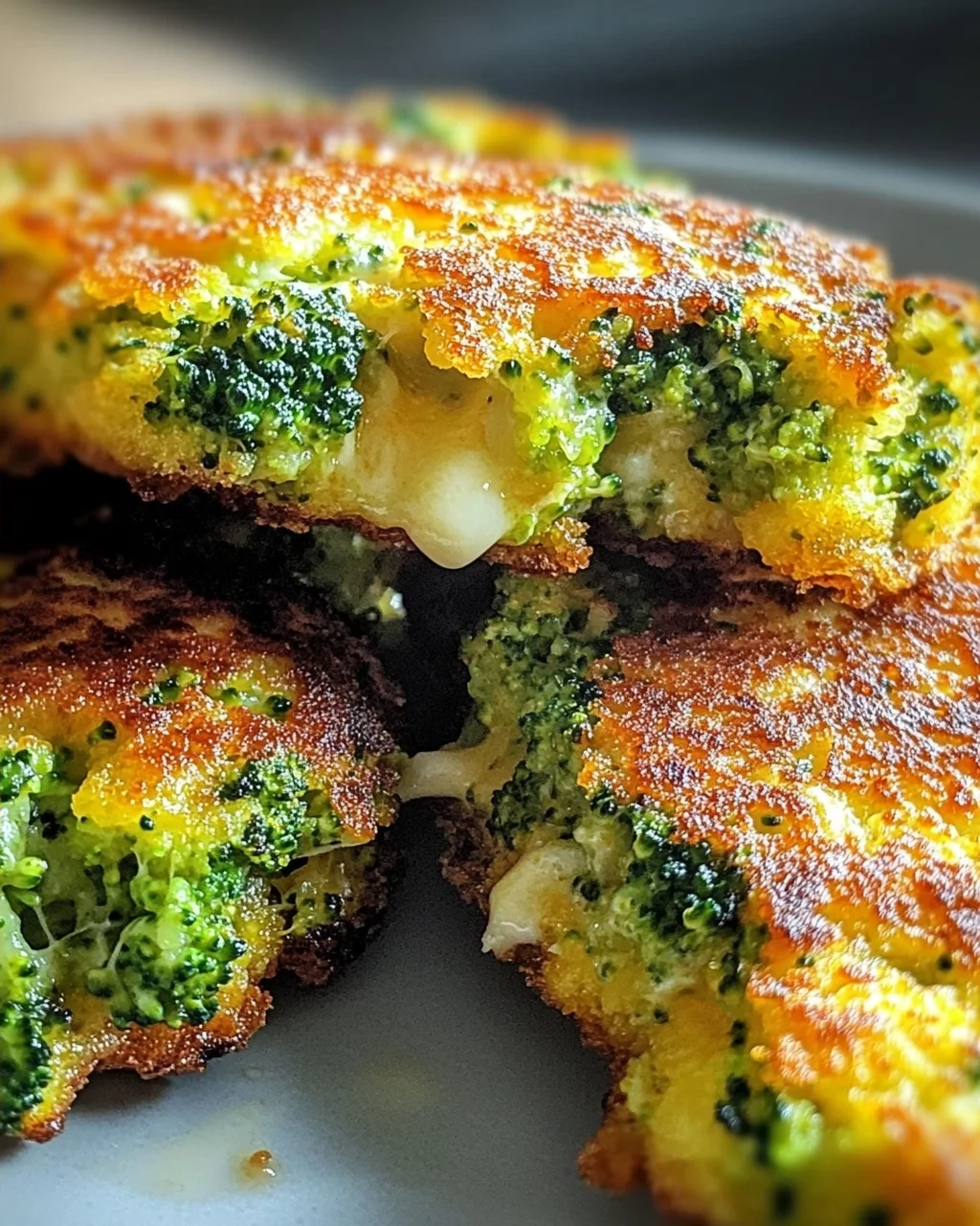 Brokkoli-Käse-Puffer