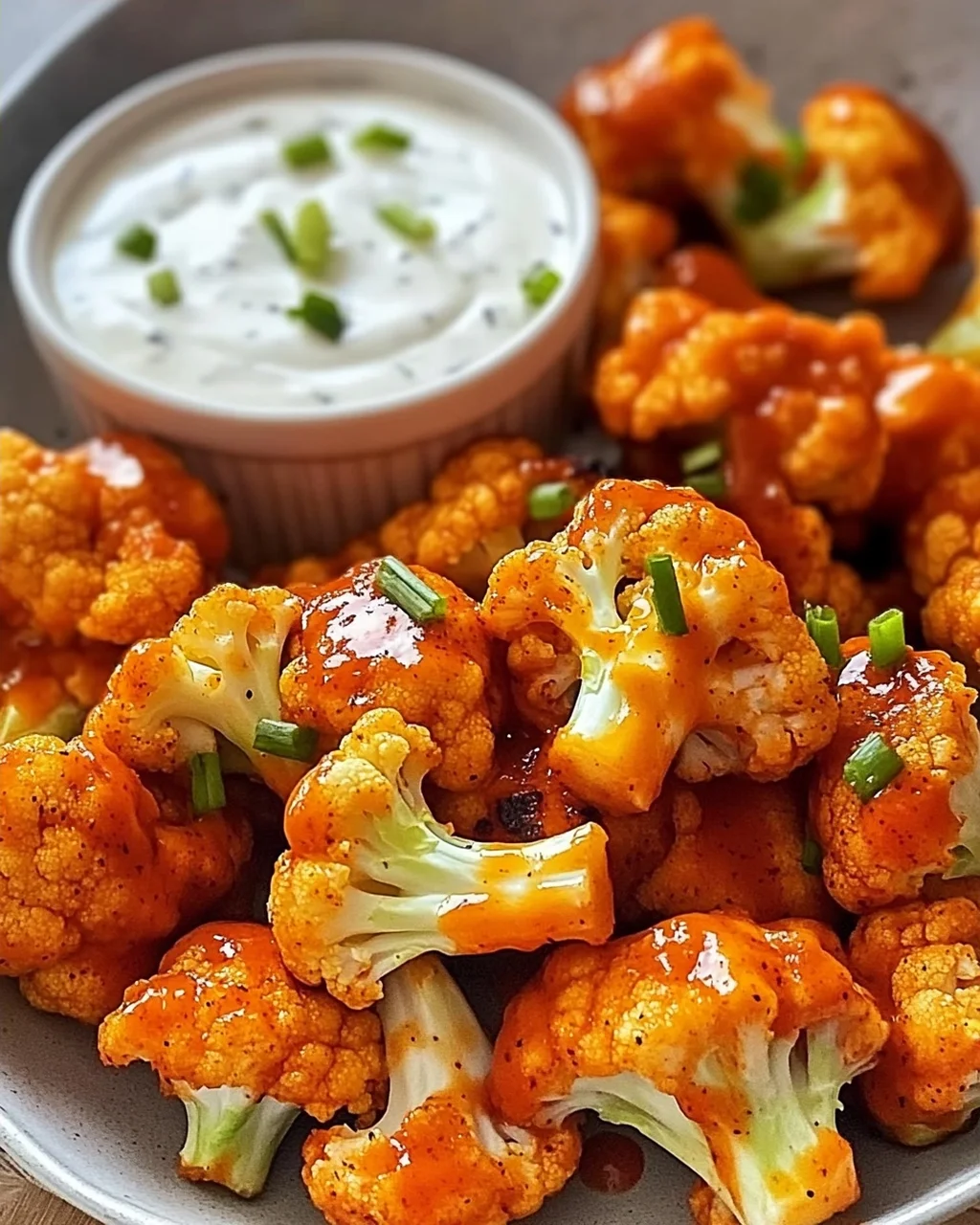 Buffalo Blumenkohl Bissen für perfekte Snack-Abende
