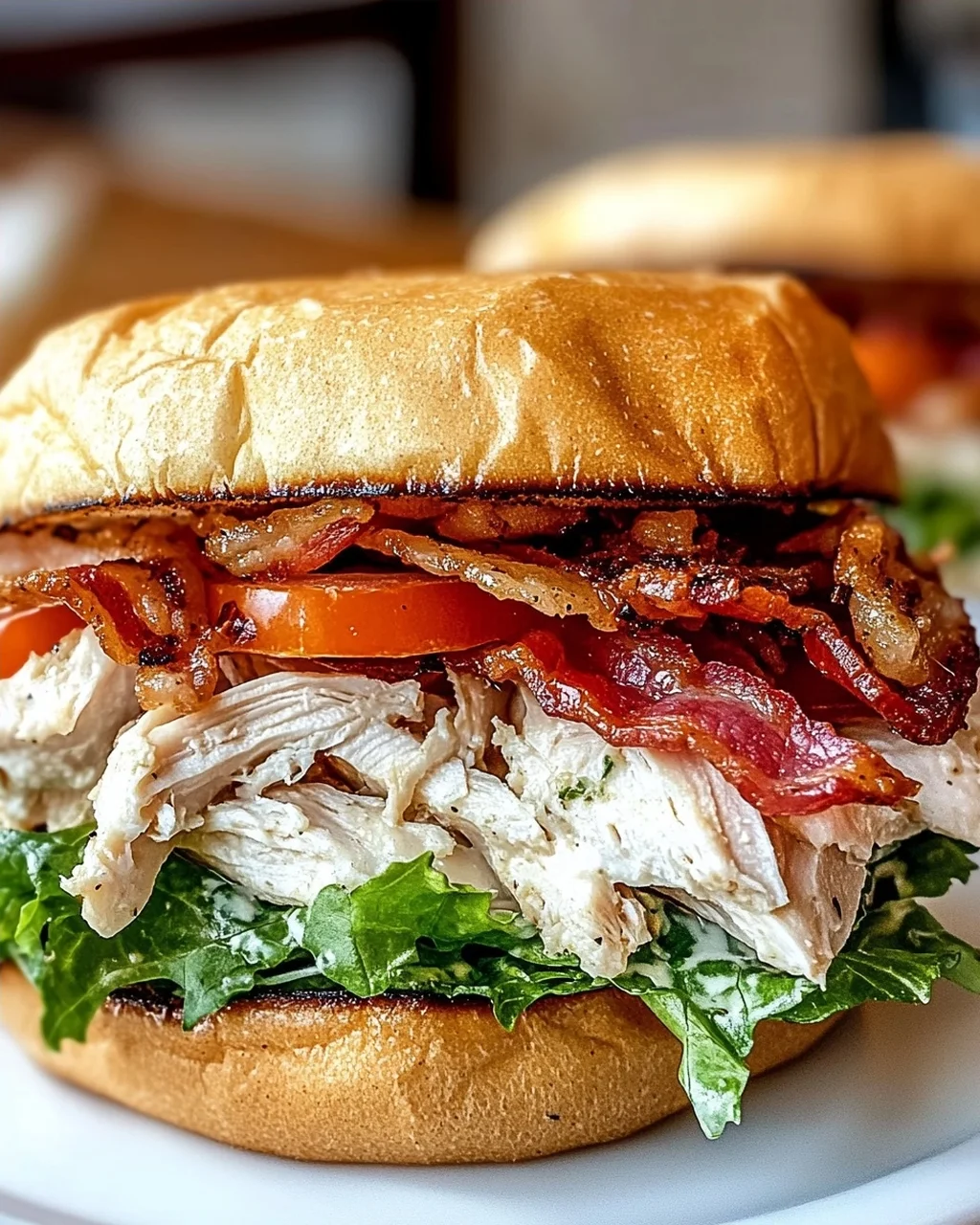 Chopped Chicken Beef Bacon Ranch Sandwich: Schnelle Geschmacksbombe