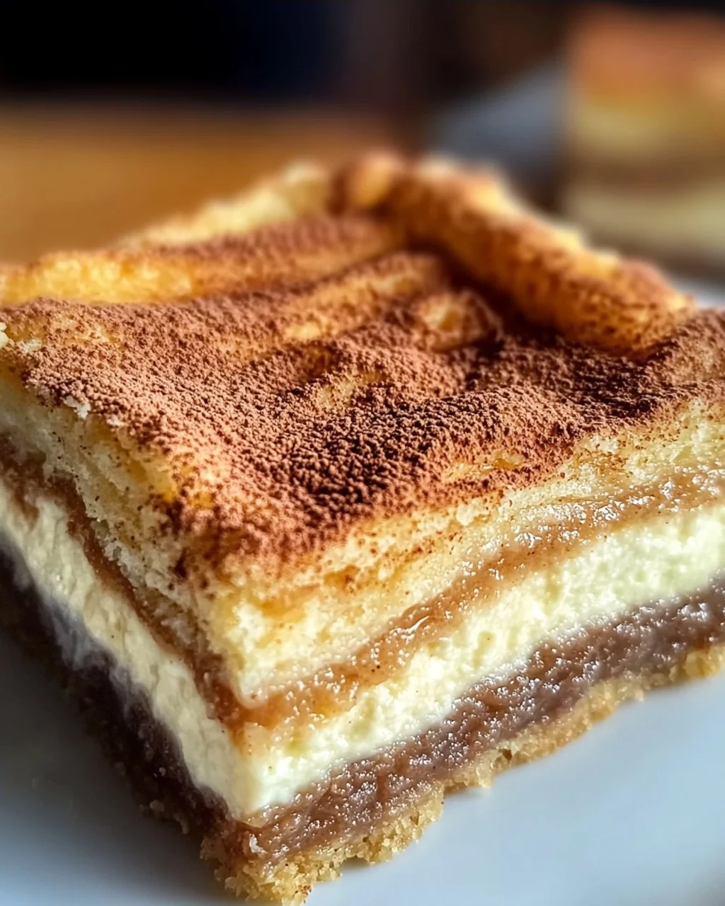 Churro Käsekuchen Riegel für köstliche Momente