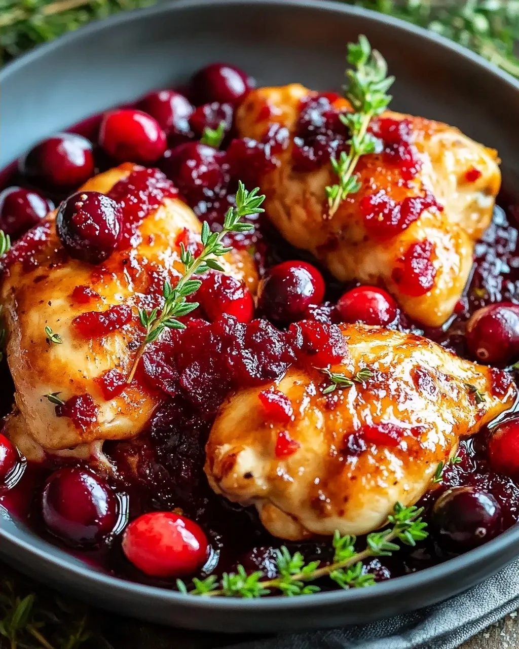 Cranberry Orange Chicken