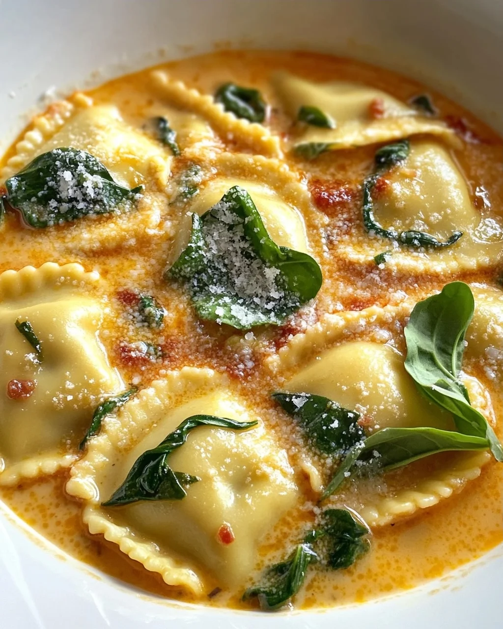 Cremige Toskanische Ravioli Suppe: Löffelweiser Genuss pur!