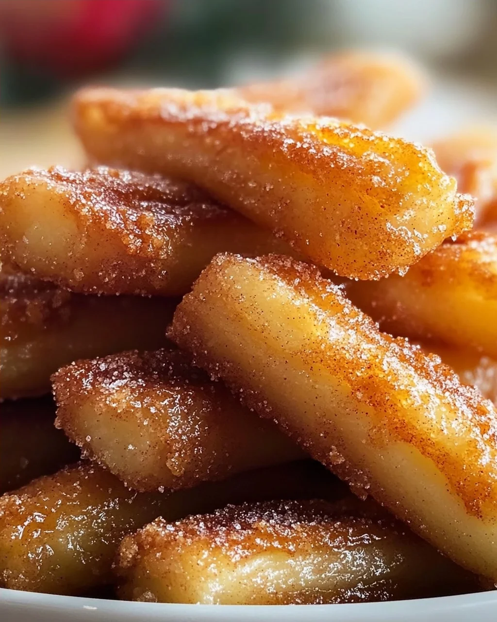 Crispy Air Fryer Apple Sticks Recipe - Healthy Snack Idea