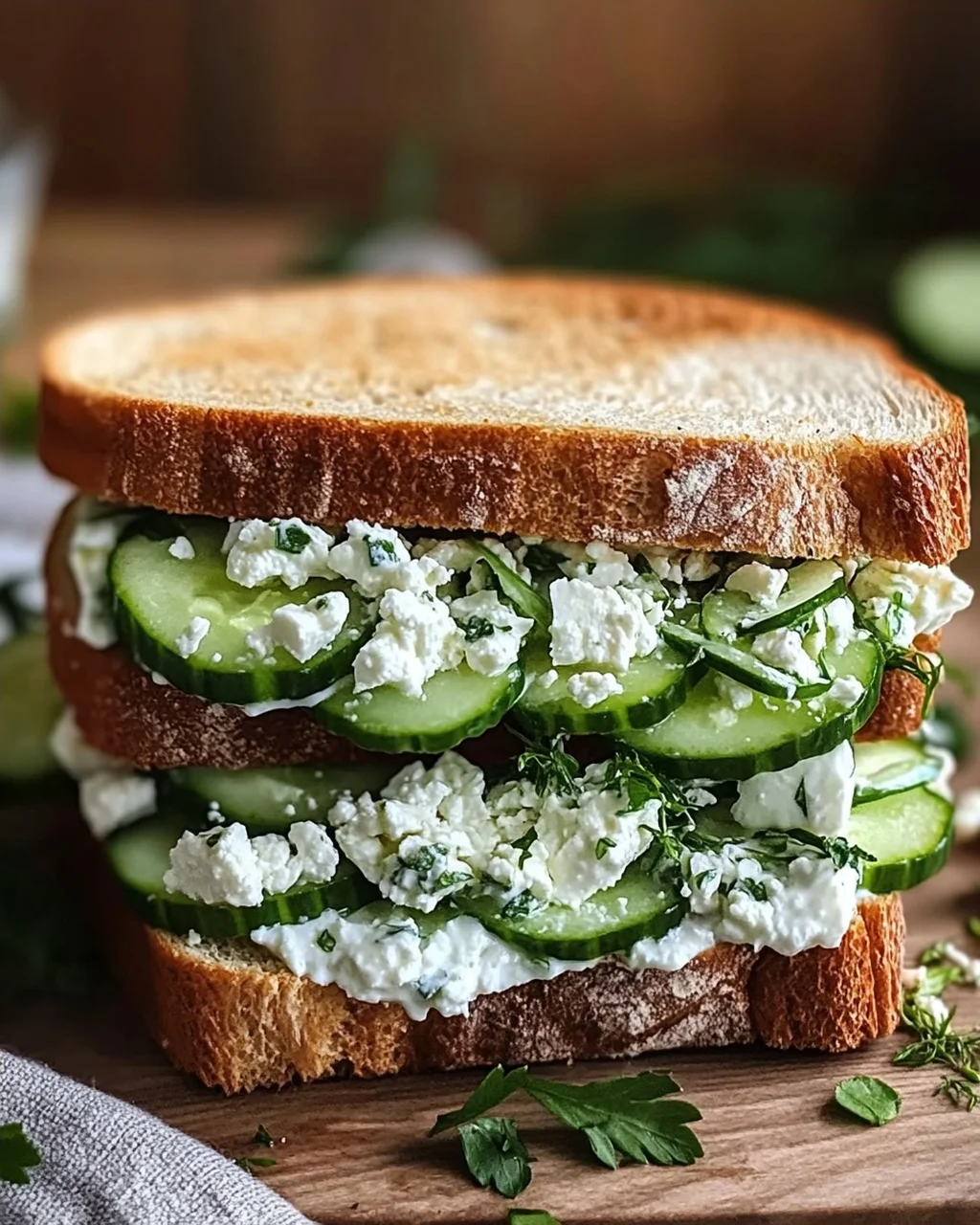 Erfrischende Gurkensalat-Sandwich Ideen für jeden Tag