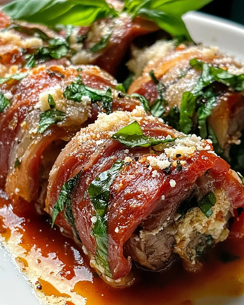 Fleischrouladen nach italienischer Art