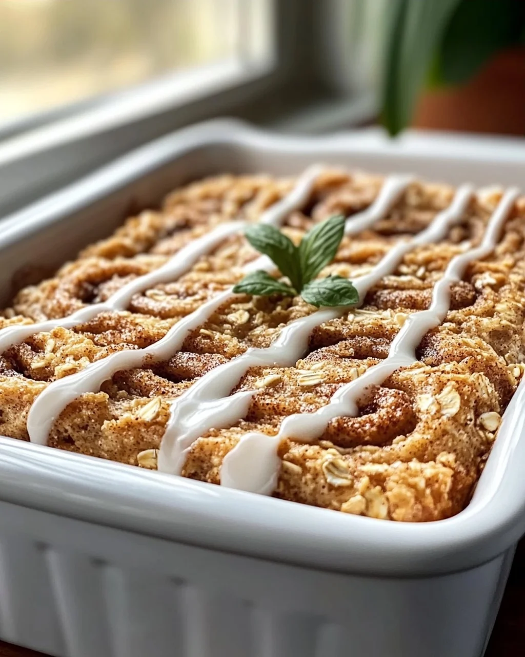 Gebackener Zimtschnecken Haferauflauf – Dein himmlisches Rezept