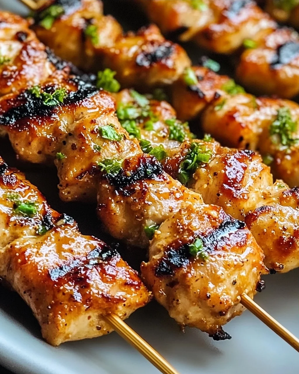 Gegrillte Thai Kokos-Hähnchenspieße: Exotisch lecker!
