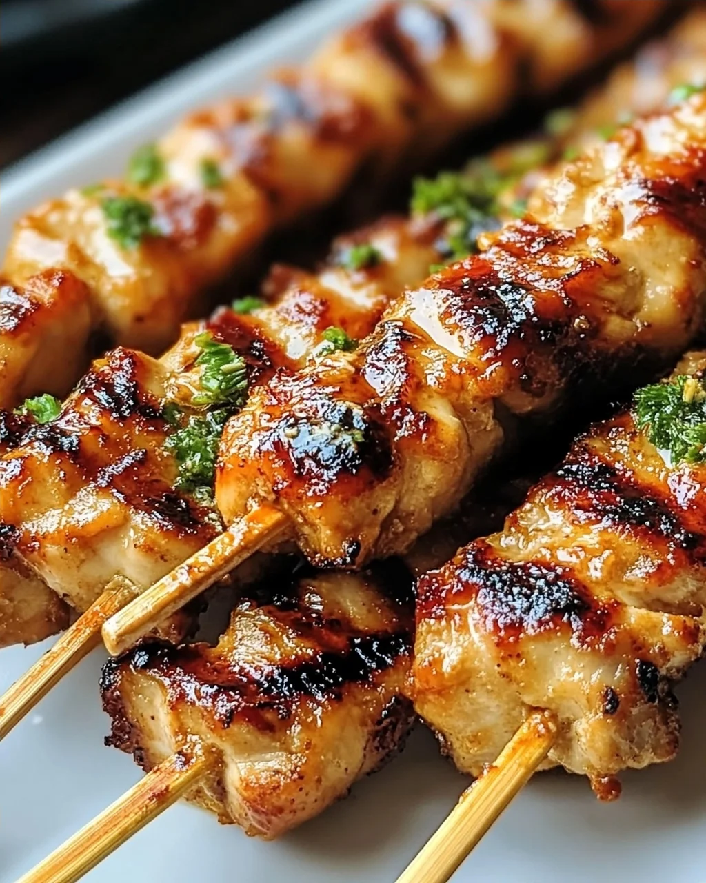 Gegrillte Thai Kokos-Hähnchenspieße: Exotisch lecker!