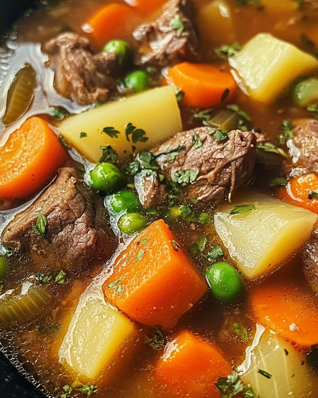 Gemüse Rindfleisch Suppe