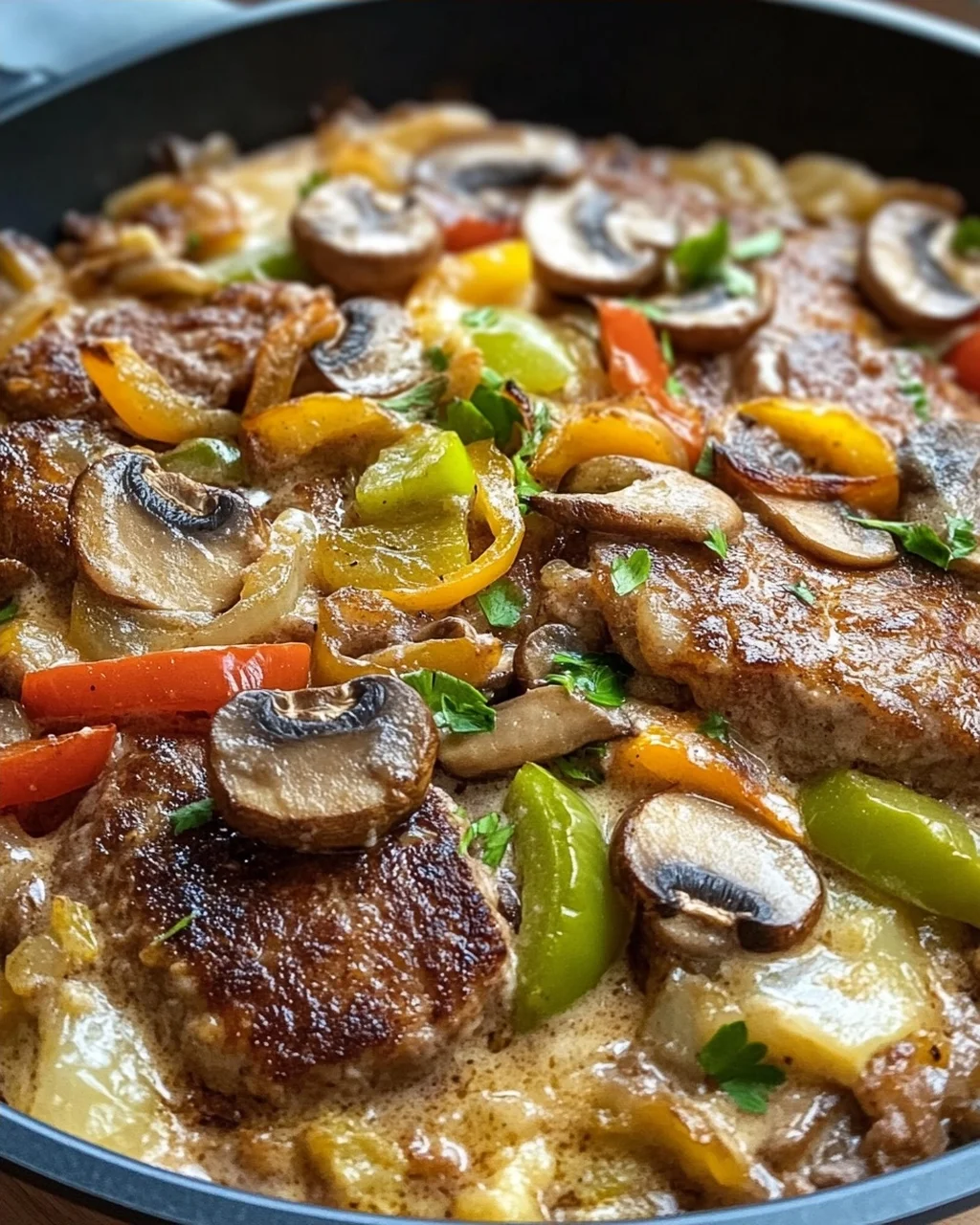 Herzhafte Rinder-Schnitzelpfanne: Einfach & lecker!