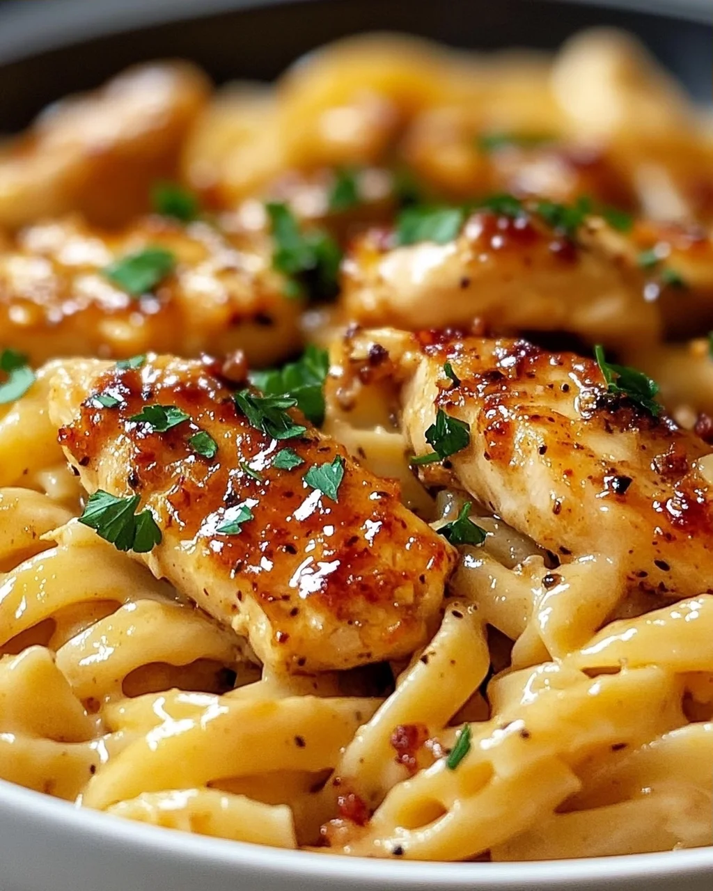 Honig-Pfeffer-Hühnchen Pasta Rezept – Schnelle Genussmomente!