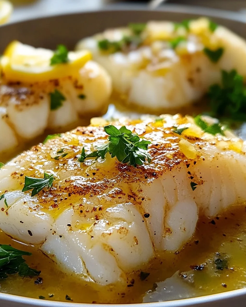 Kabeljau Zitrone-Knoblauch-Butter: Schnell, köstlich, einfach!