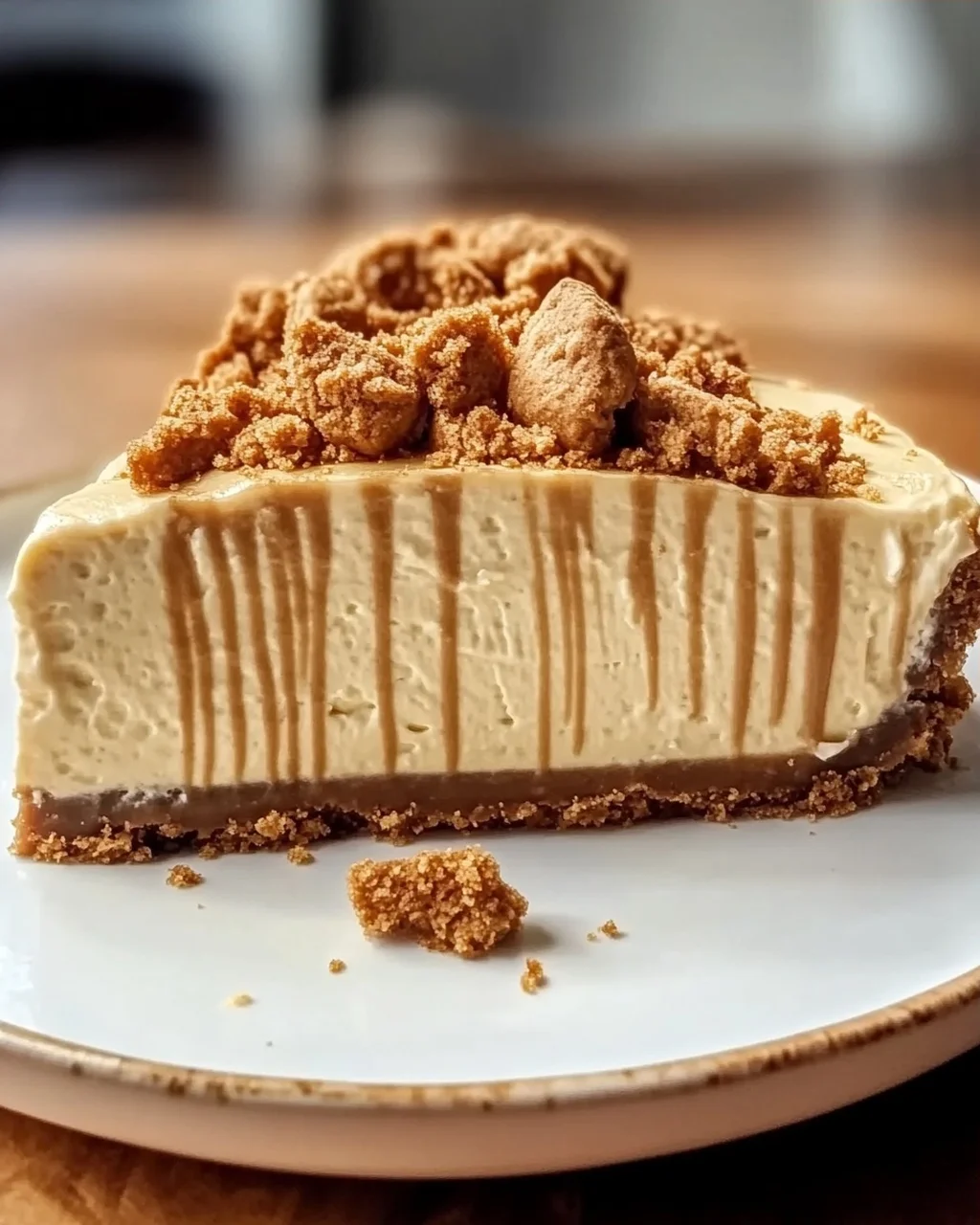 Keine Backen Biscoff Käsekuchen für Genießer