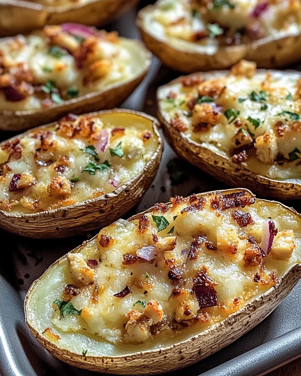 Knusprige Kartoffelschalen