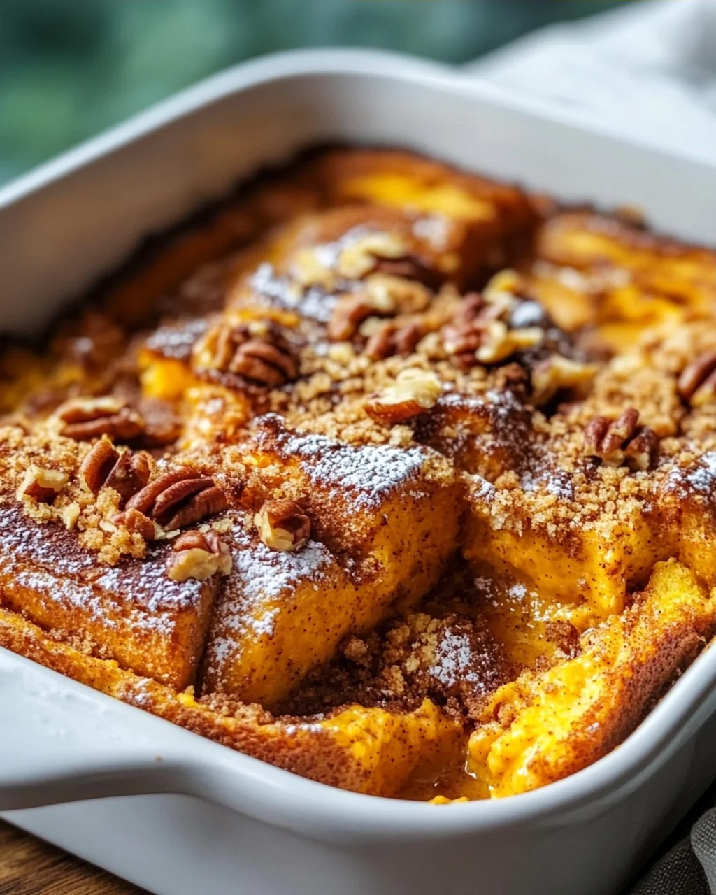 Köstlicher Kürbis-French-Toast-Auflauf: Ideal für Gäste!