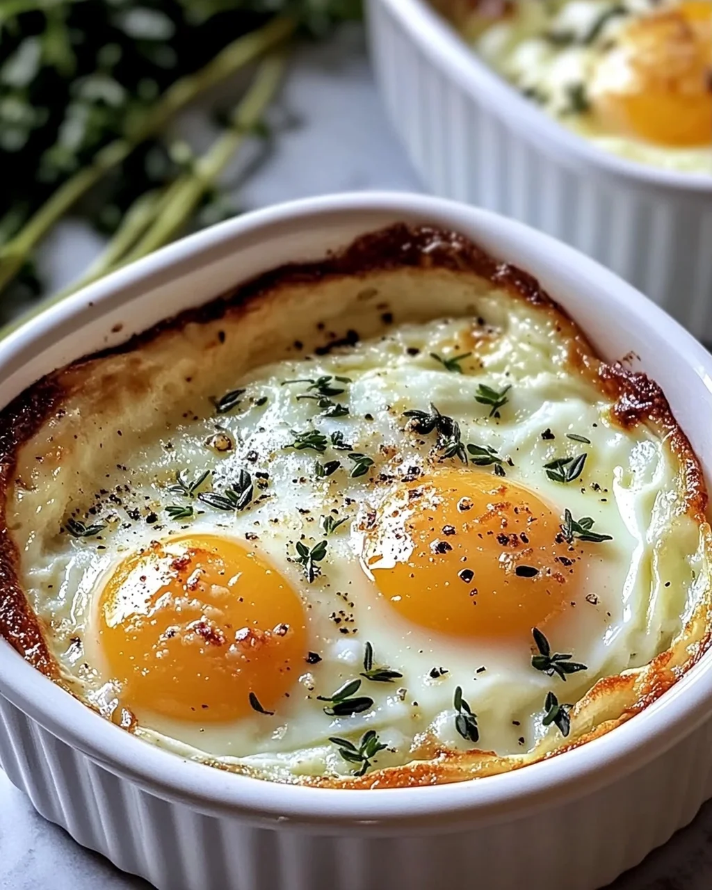 Kräutergebackene Eier für dein perfektes Frühstück
