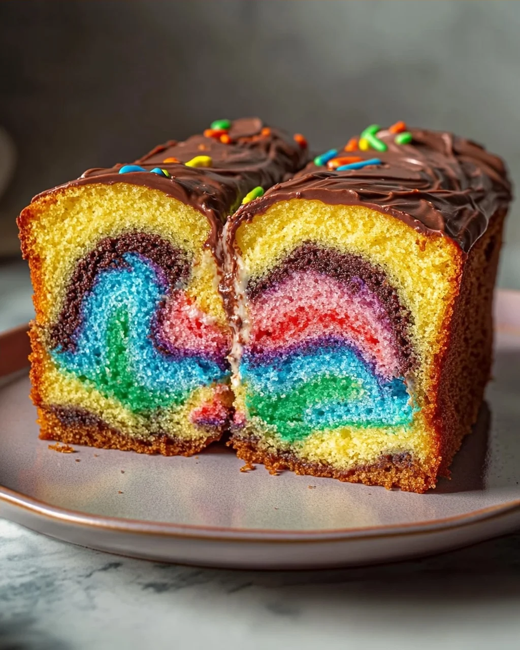 Kunterbunter Marmorkuchen: Leckeres Rezept für jeden Anlass