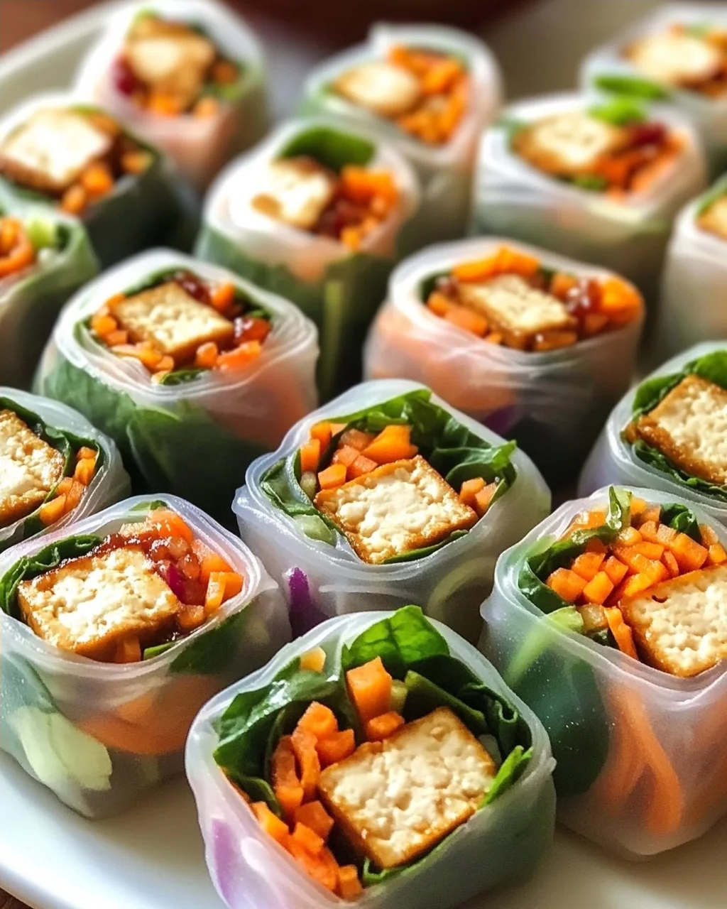 Leckere Tofu-Frühlingsrollen ganz einfach selbst machen