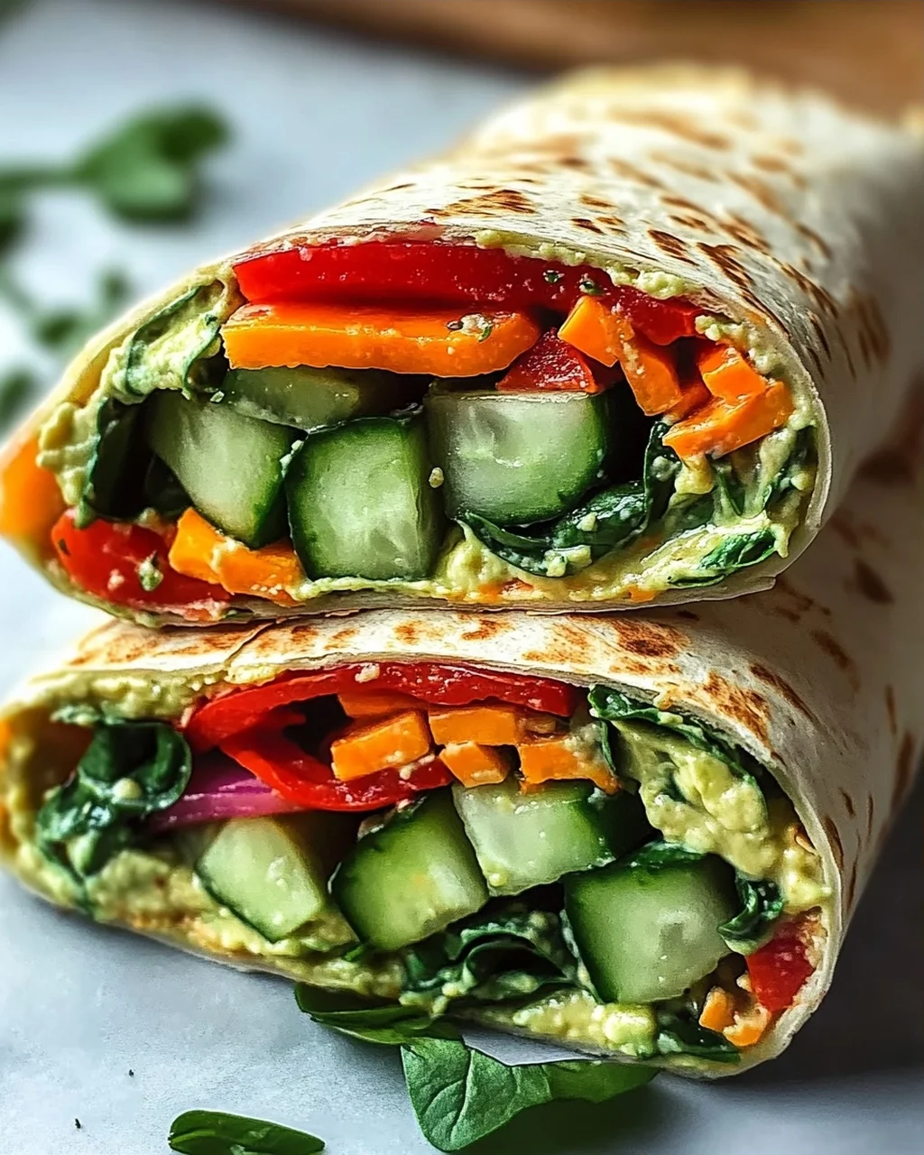 Leckere Vegane Veggie Wraps – Gesund und Einfach Zubereiten!