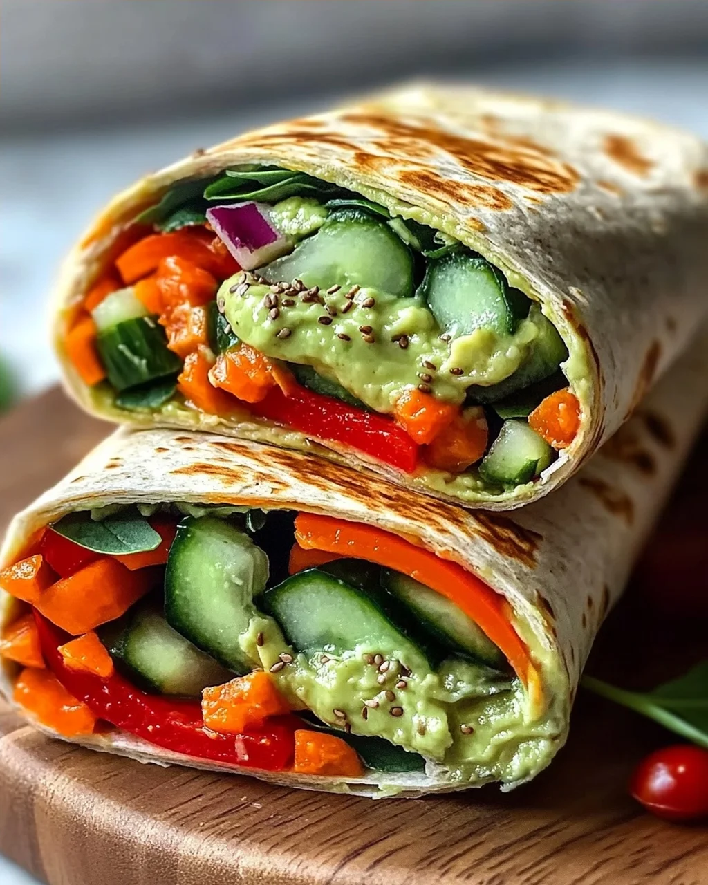 Leckere Vegane Veggie Wraps – Gesund und Einfach Zubereiten!
