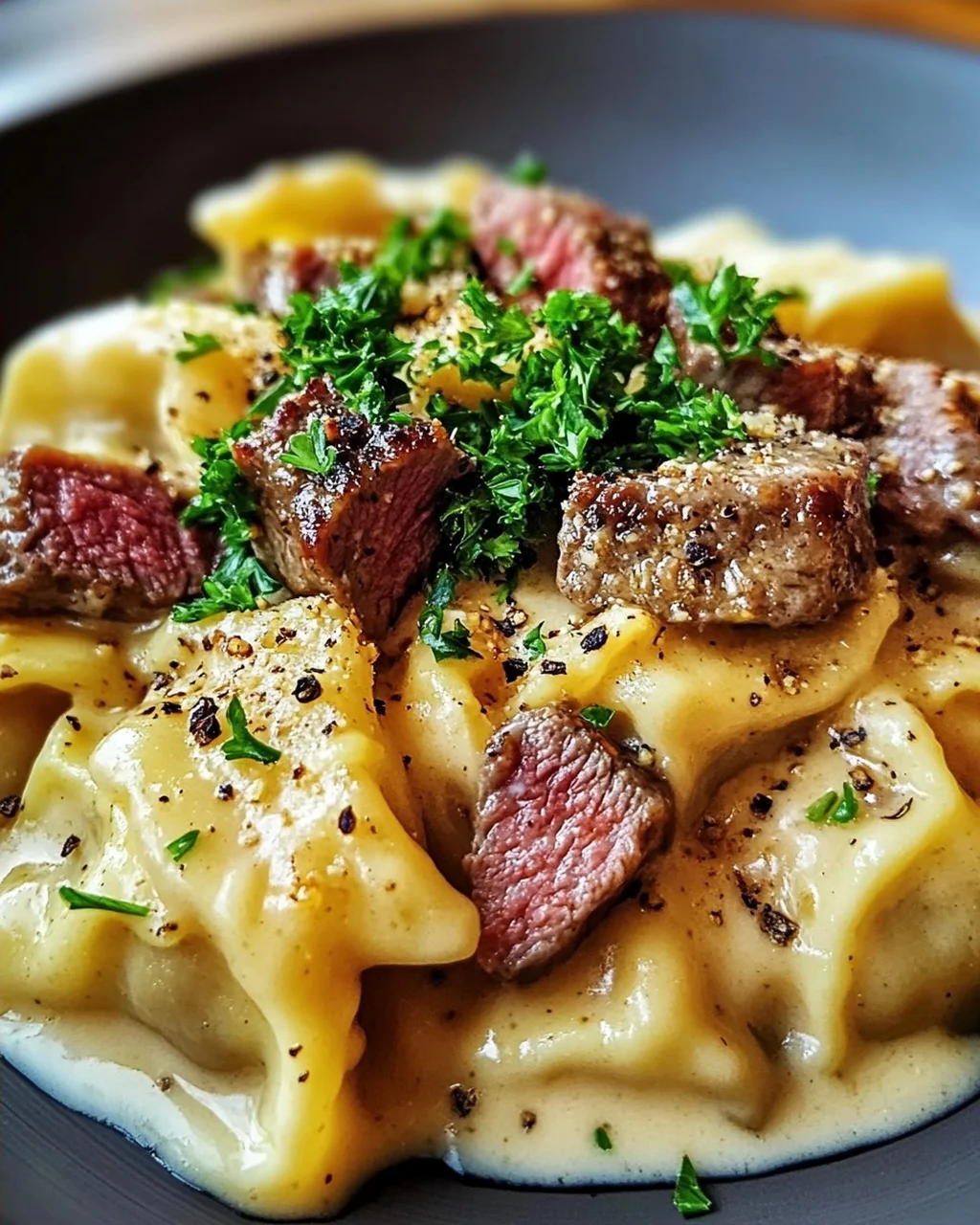 Maultaschen Carbonara