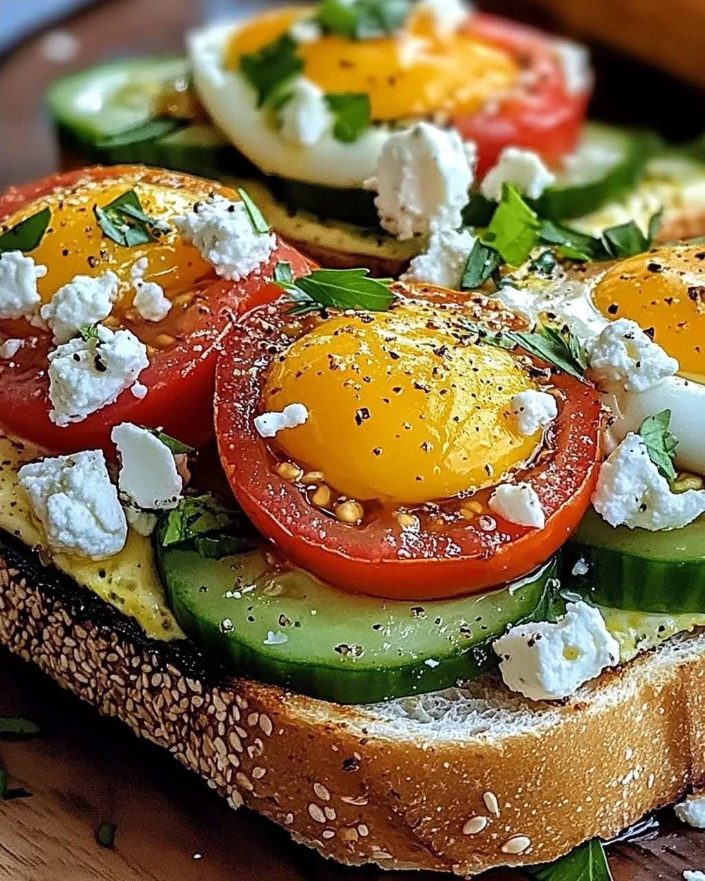 Mittelmeer Frühstücksbrötchen für den perfektem Start