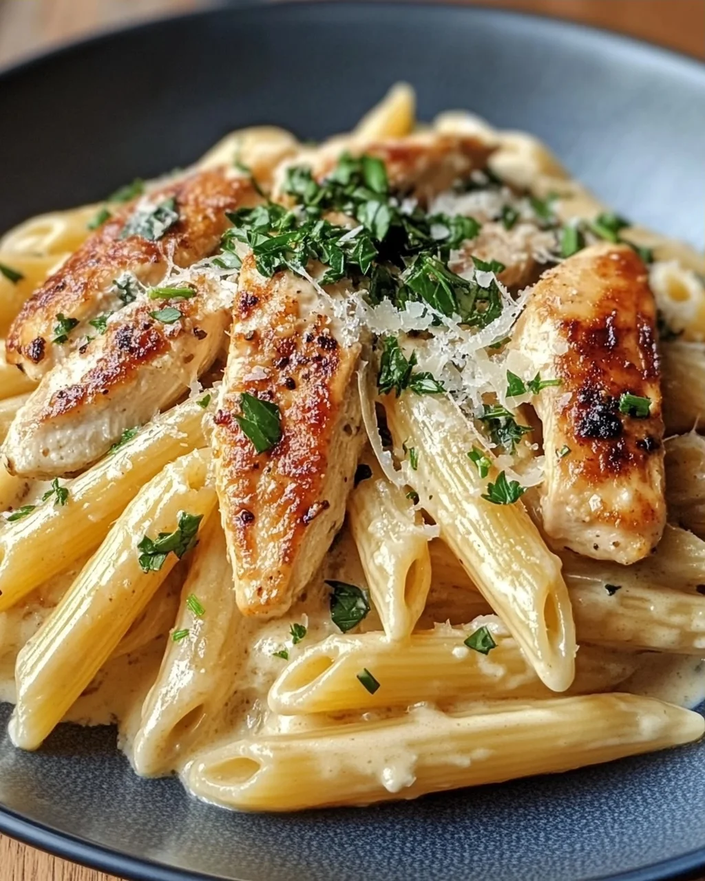Pasta mit Hähnchen