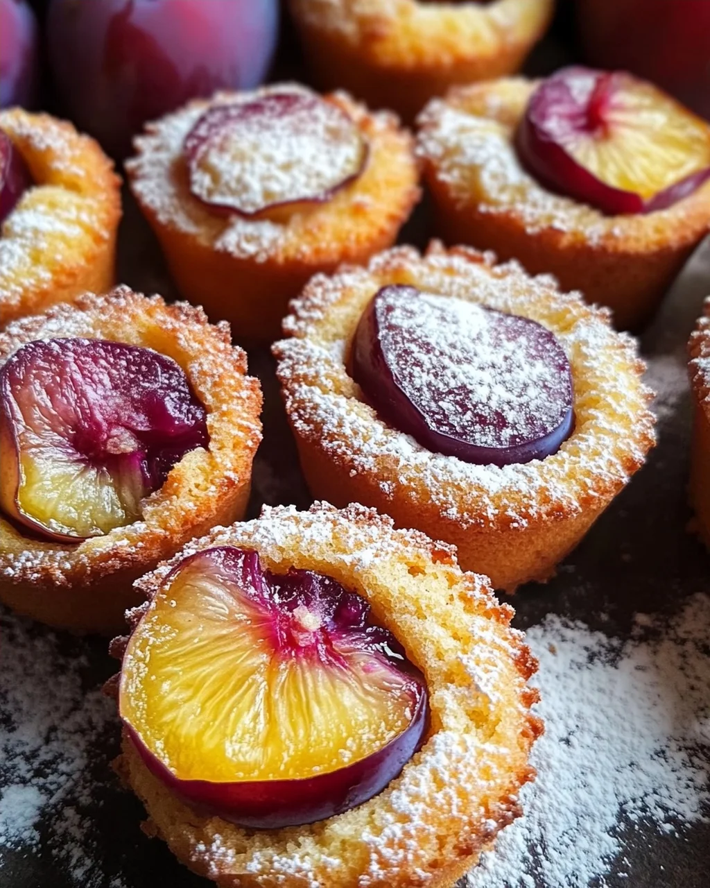 Pflaumen-Friands
