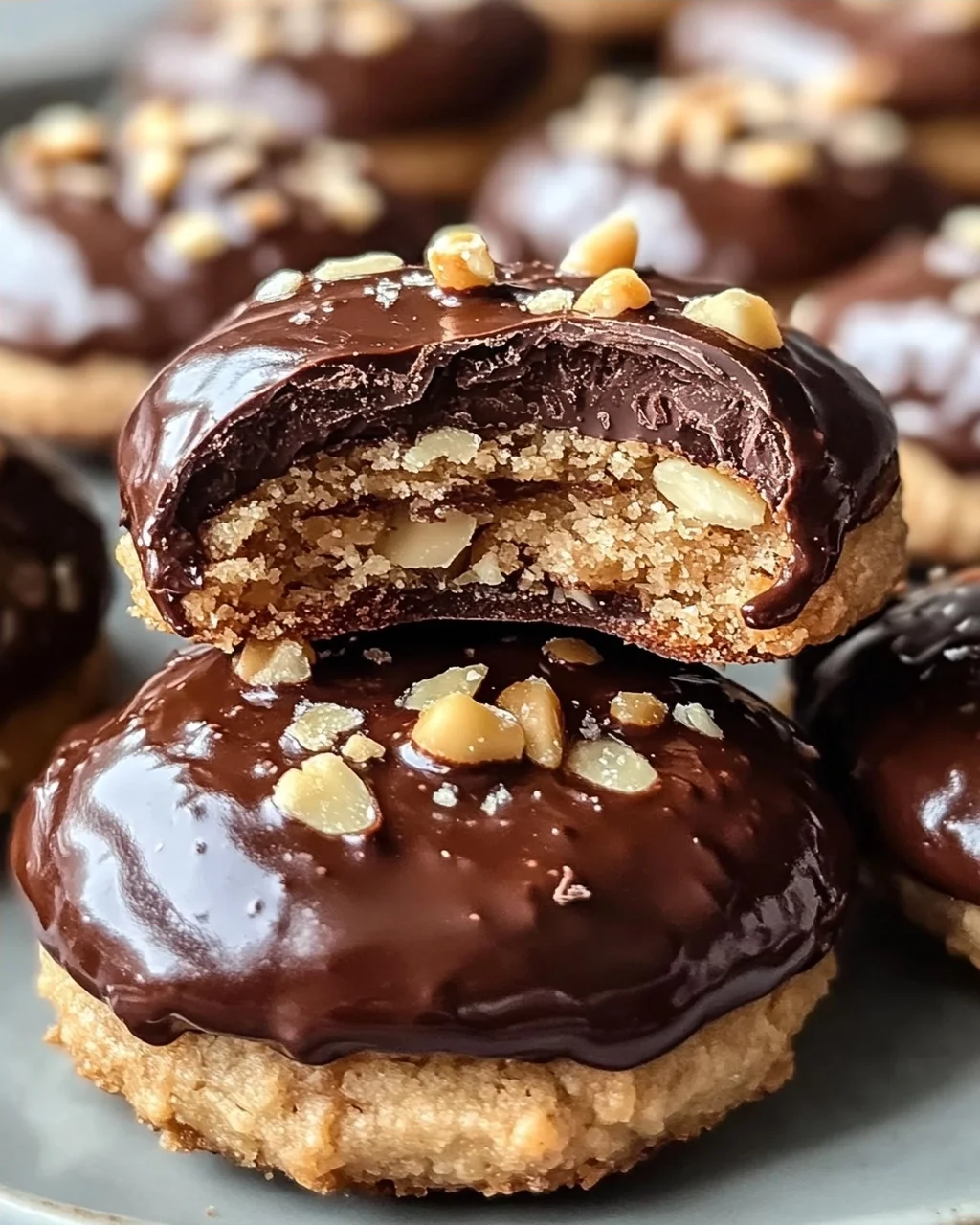 Rocher Plätzchen: Himmlische Nougat Schoko Weihnachtskekse