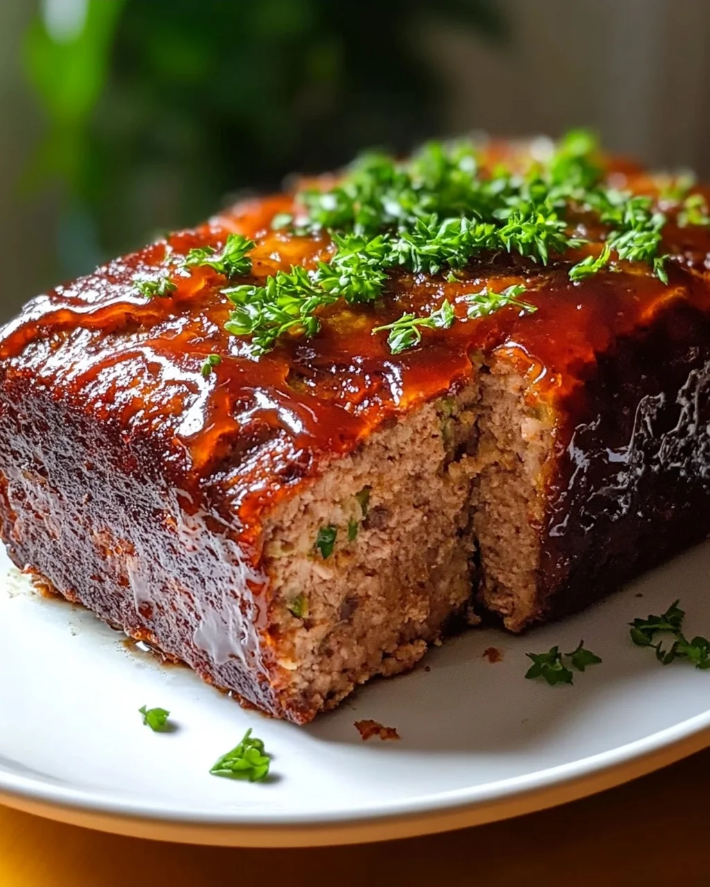Saftiger Hackbraten aus dem Ofen