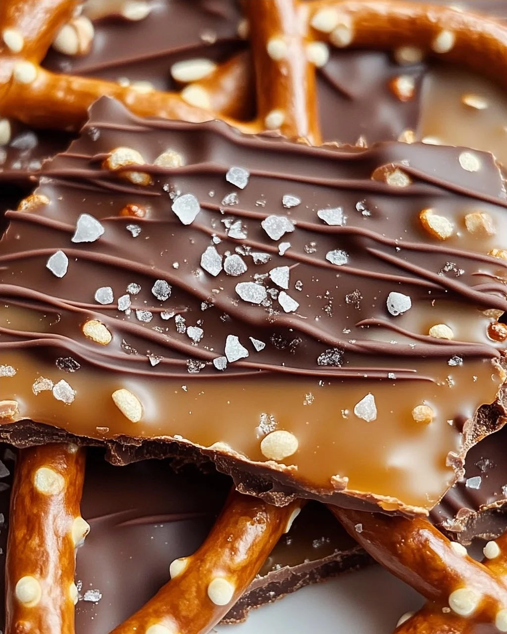 Salted Caramel Pretzel Bark: Süß-salzige Knusperfreude!
