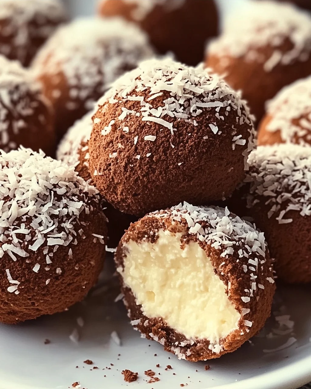 Schnelle Käsekuchen-Kugeln