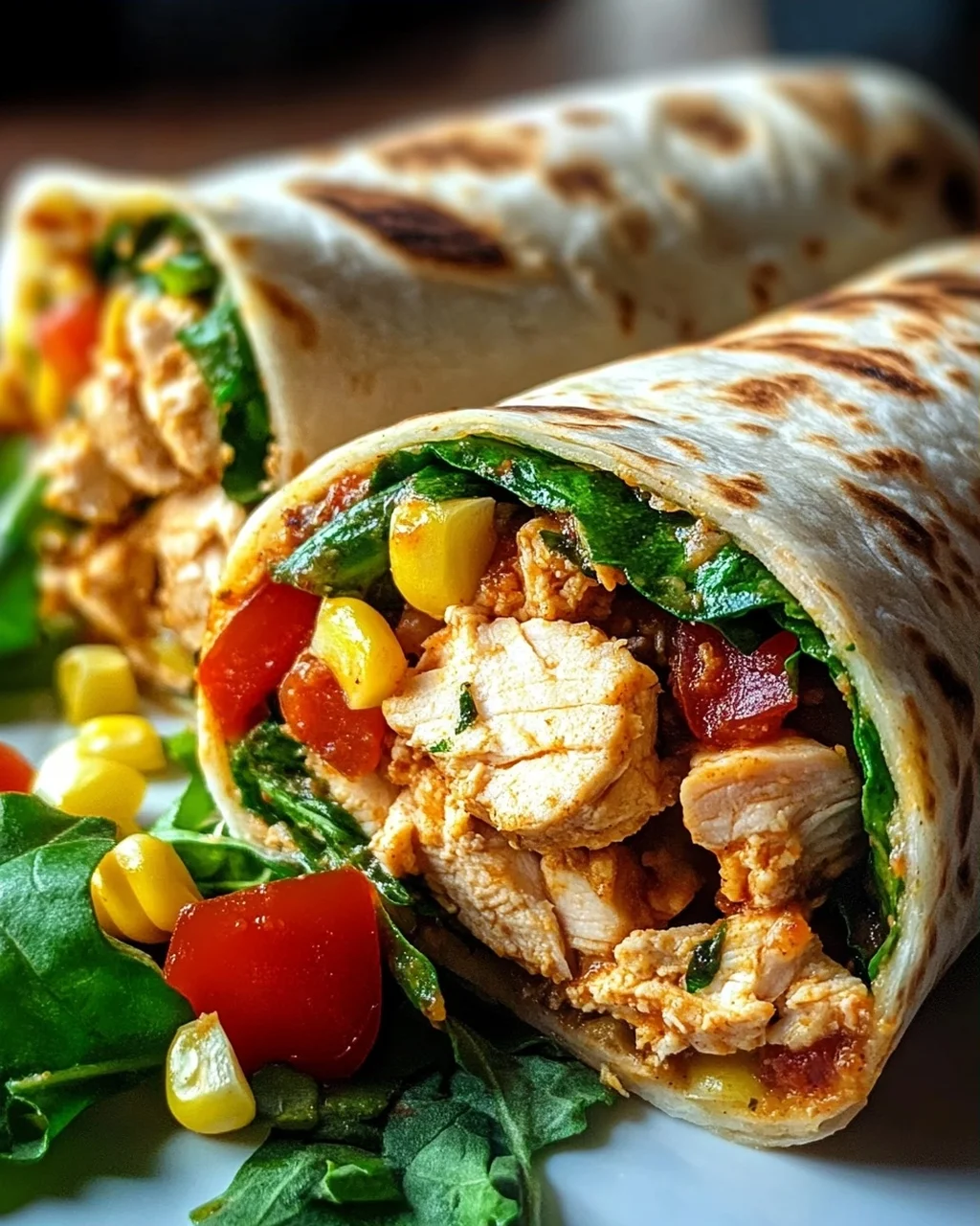 Selbstgemachte Proteinwraps