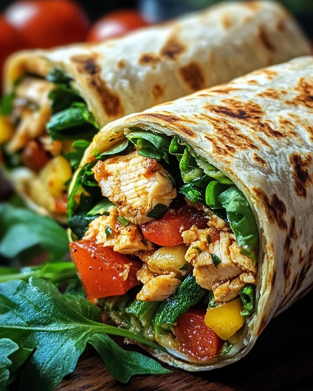 Selbstgemachte Proteinwraps