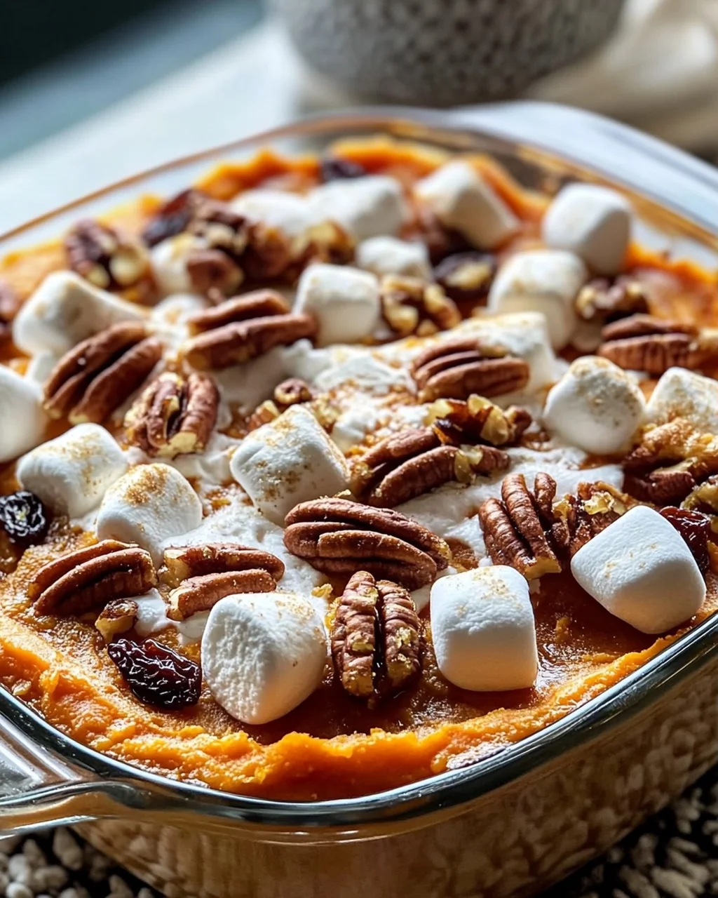 Southern Maple Sweet Potato Casserole