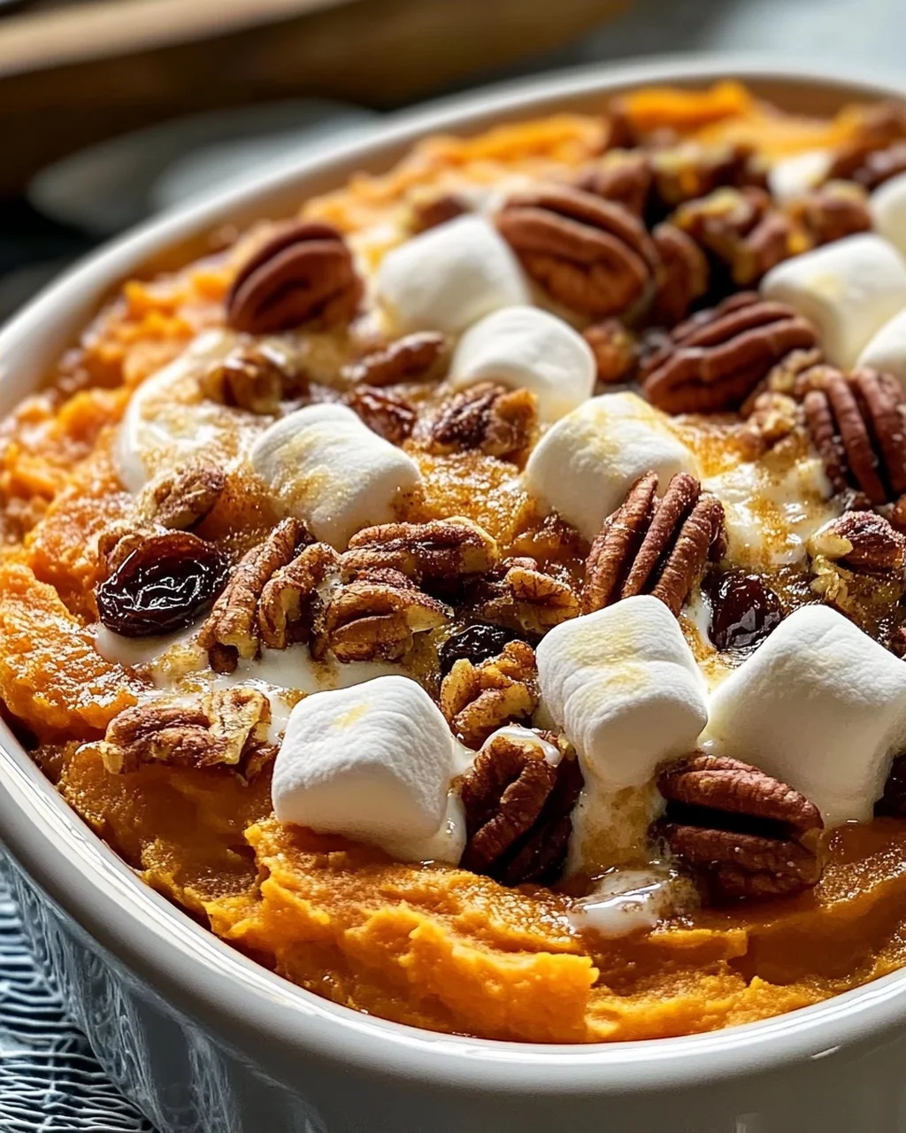 Southern Maple Sweet Potato Casserole