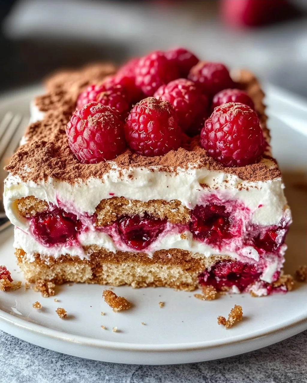 Spekulatius Himbeer Tiramisu (Alkoholfrei)