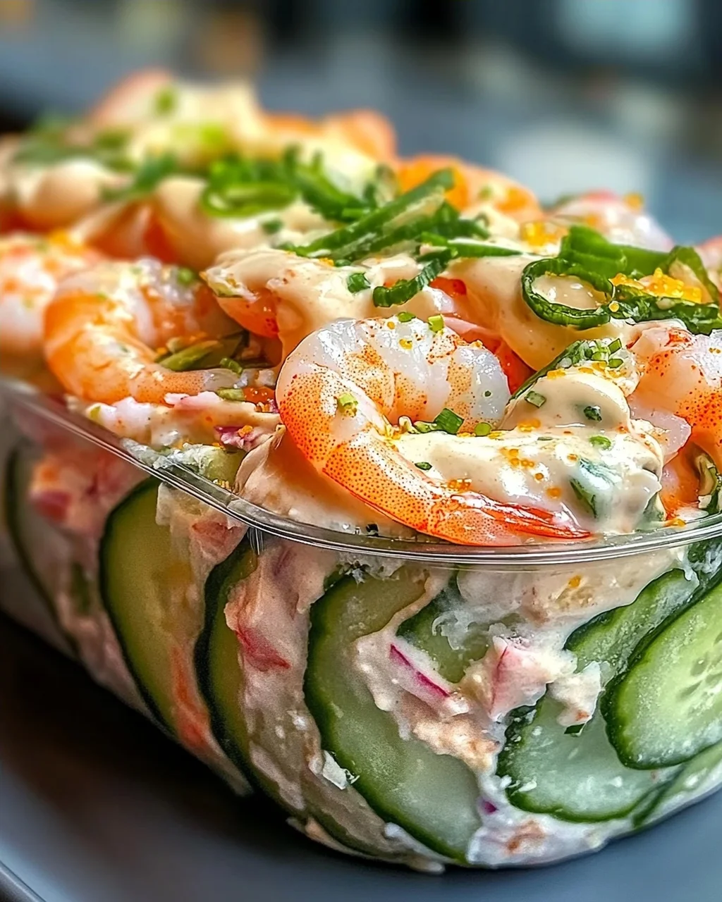 Sushi Gurkensalat – Erfrischend und cremig lecker