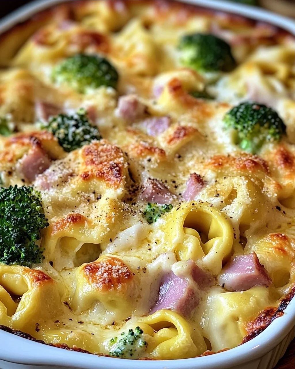 Tortellini Auflauf Schinken Brokkoli