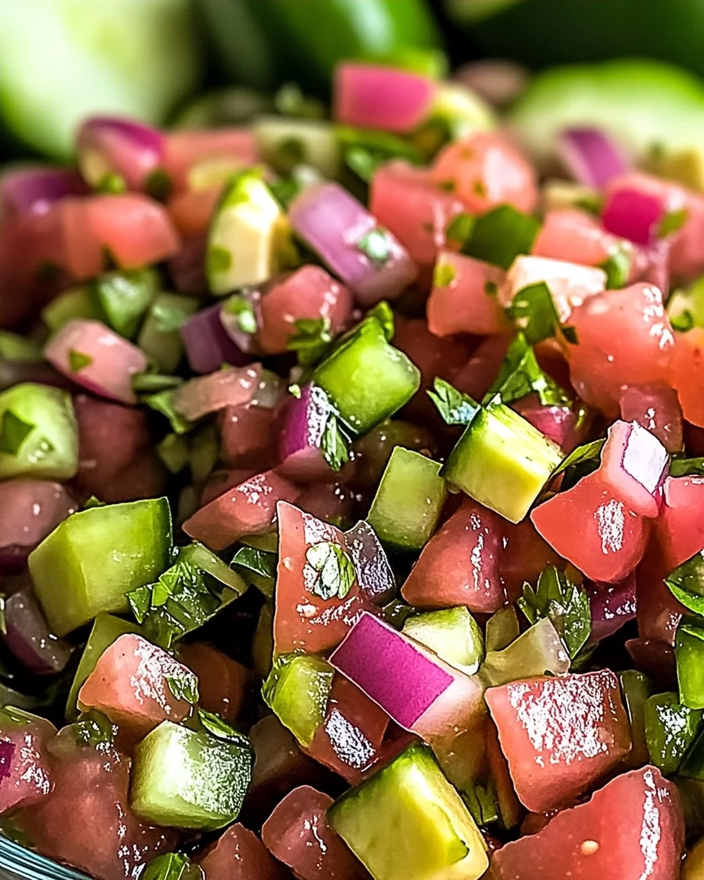 Veganer frischer Rhabarbersalsa für jeden Anlass