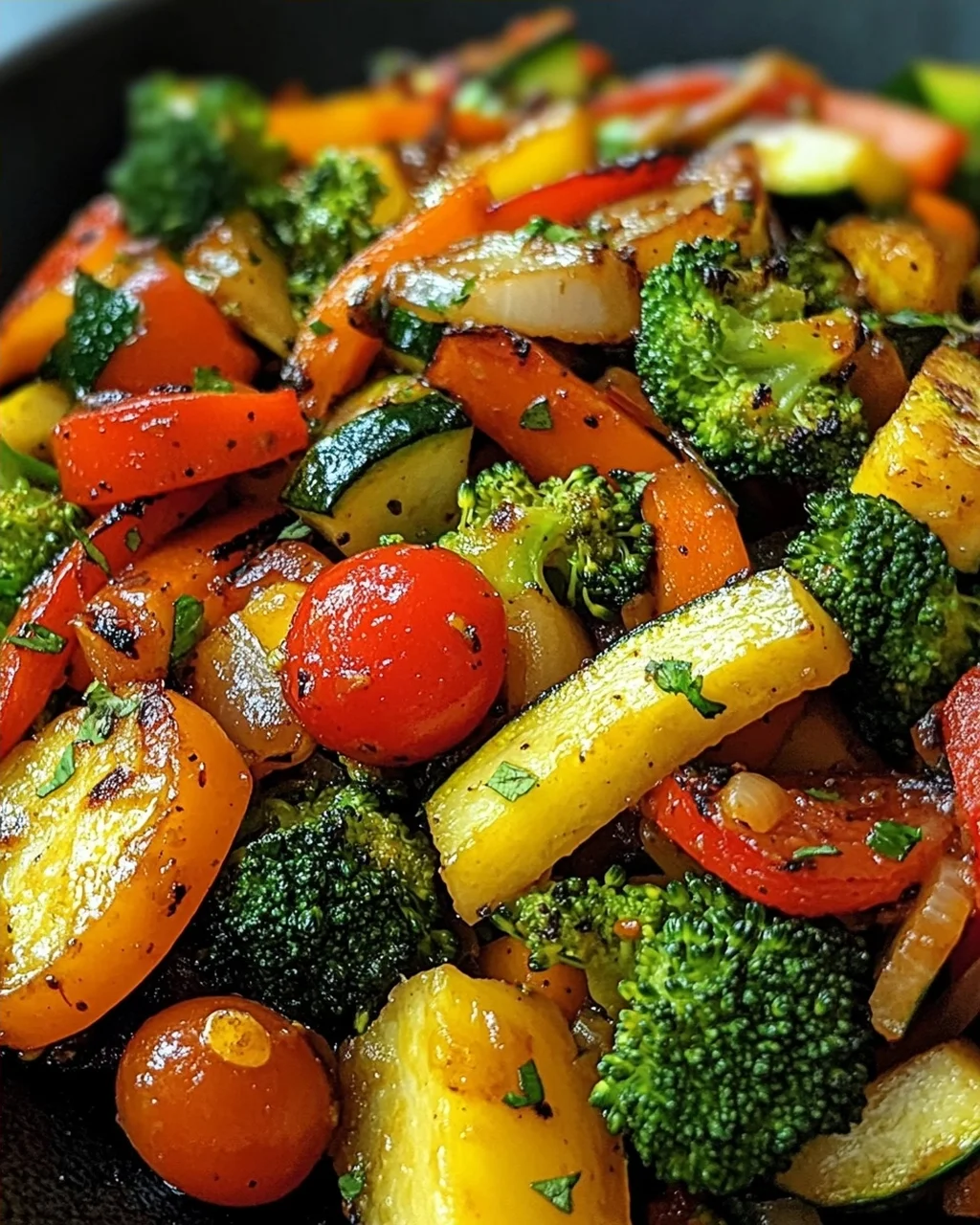 Vegetarische Gemüsepfanne
