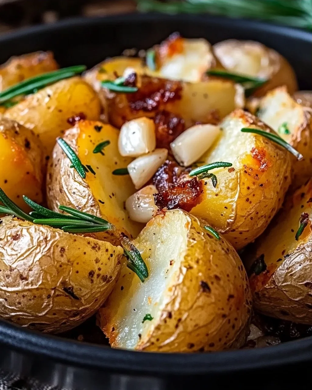Würzige Ofenkartoffel aus der Heißluftfritteuse