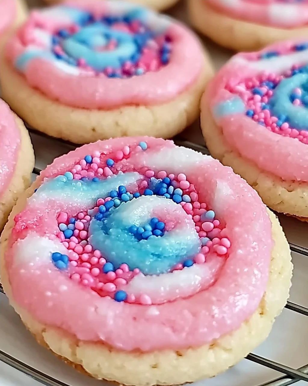 Zuckerwatte Kekse für die perfekte Nascherey